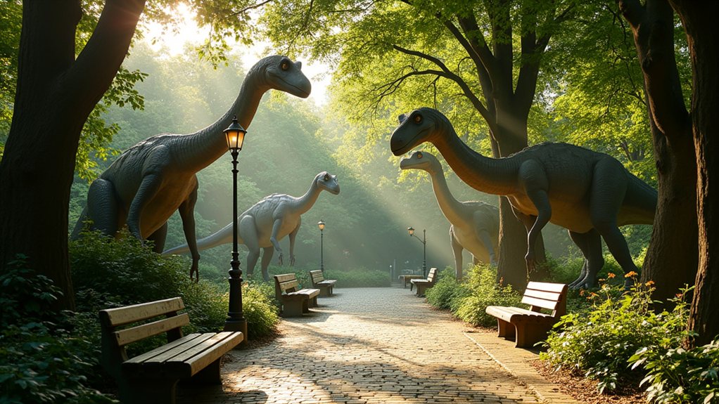 dinosaurs in south london