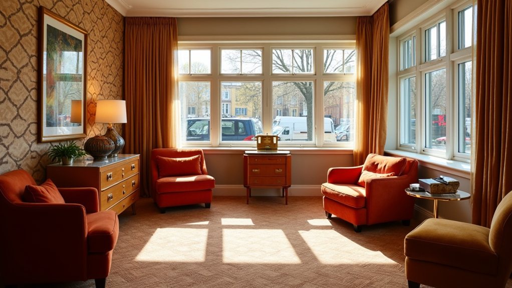 1970s inspired luxurious suites