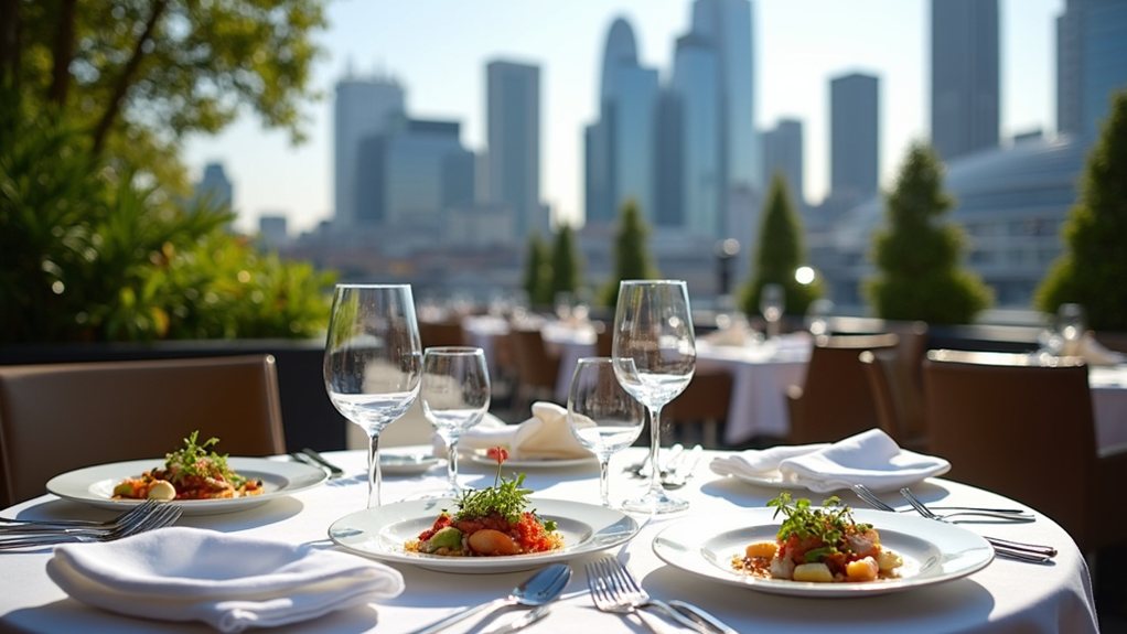 business lunches in london