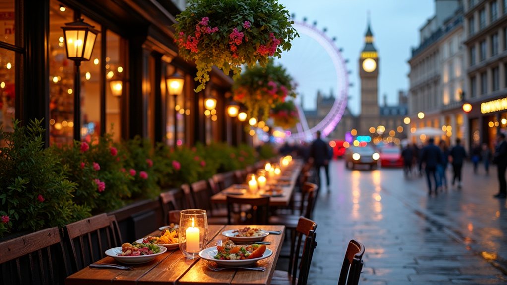 dining options near attractions