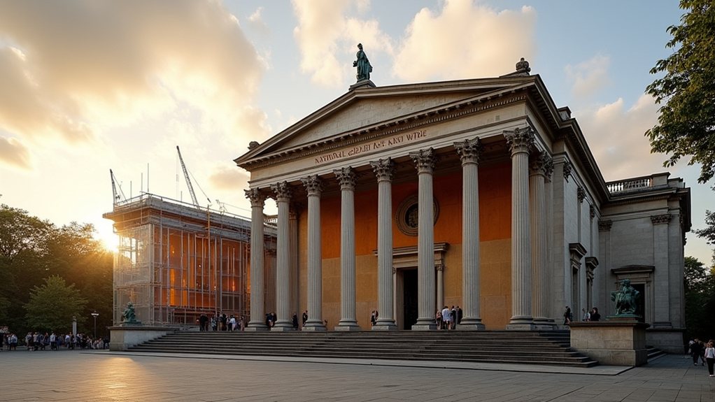kengo kuma designs national gallery expansion