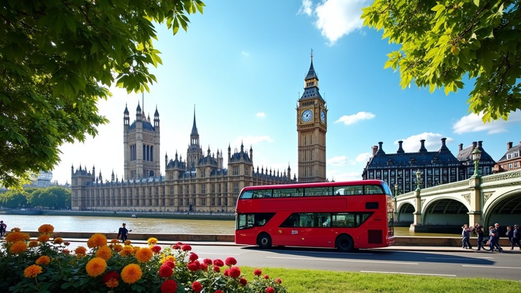 london weekly tourist activities