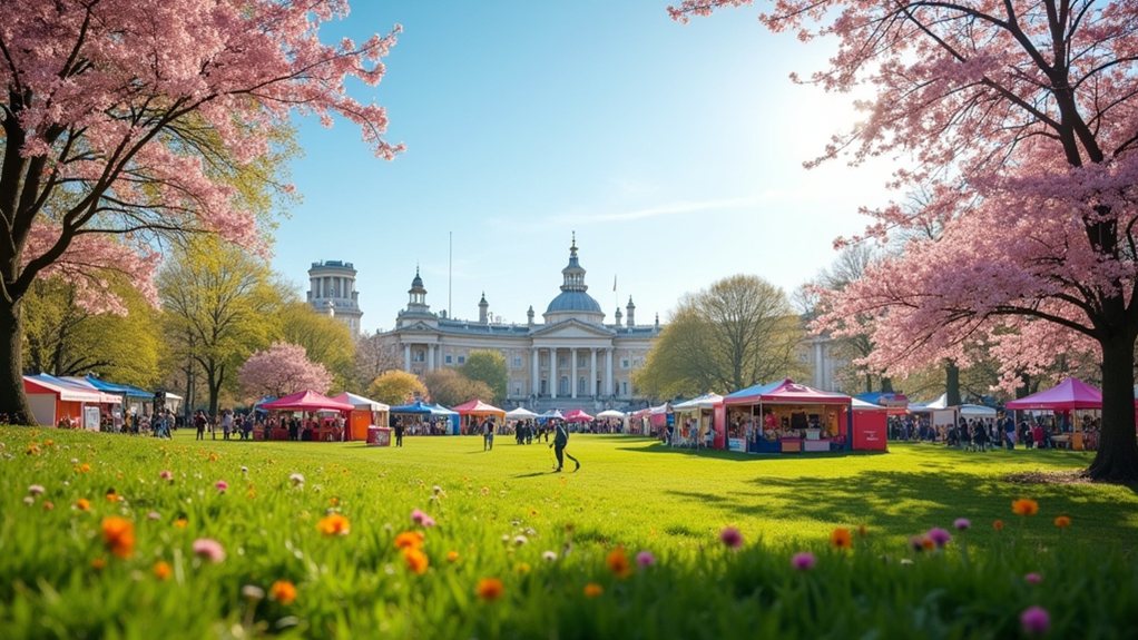spring outdoor events london