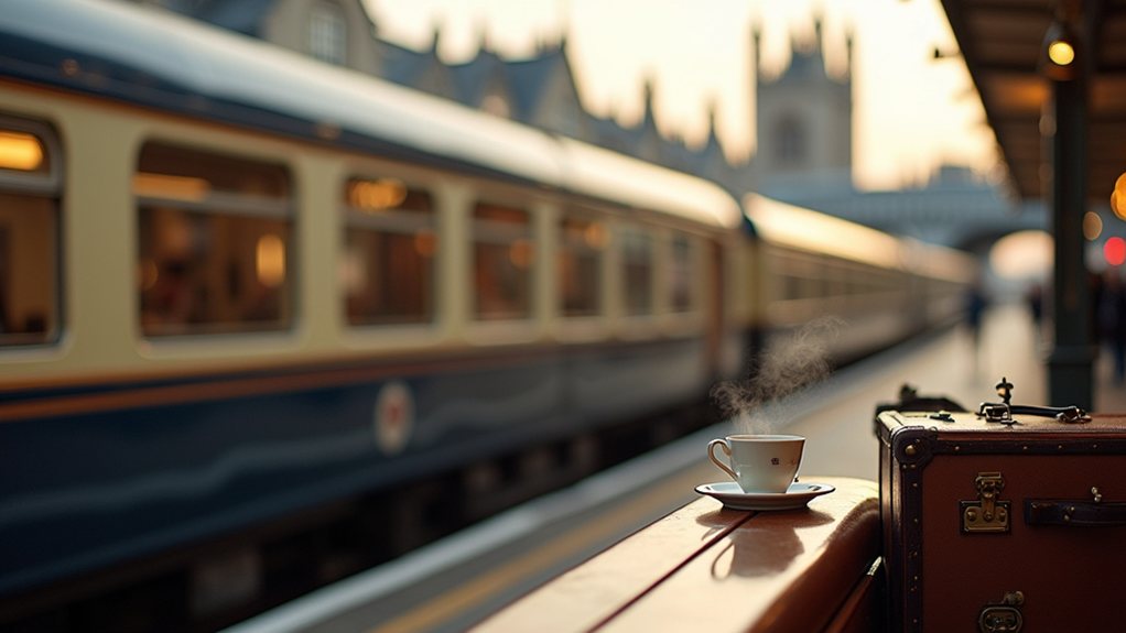 outlander themed train menu