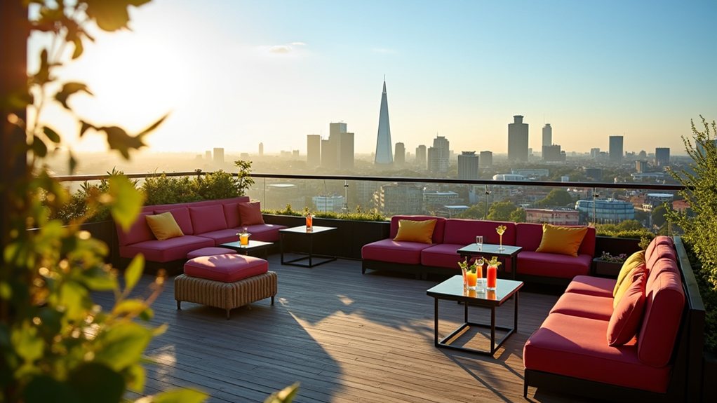 summer rooftop bars london